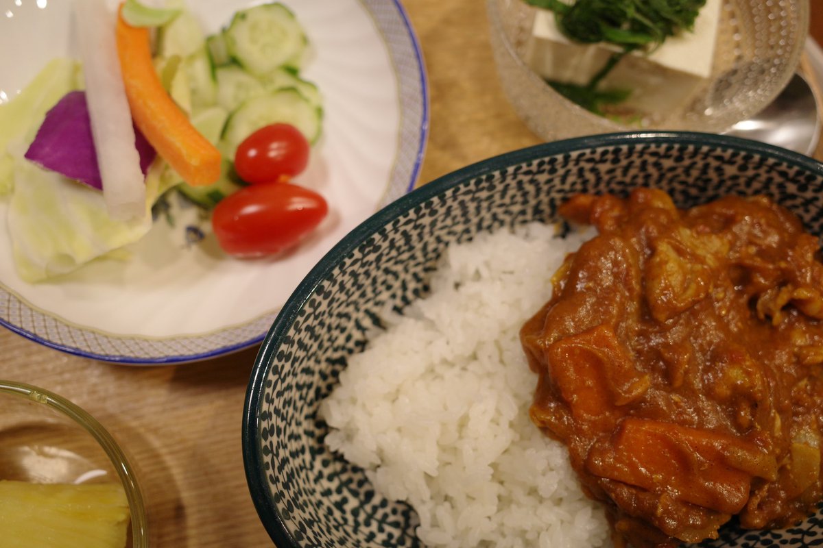 カレーは時短の味方 #おうちごはん #夕飯