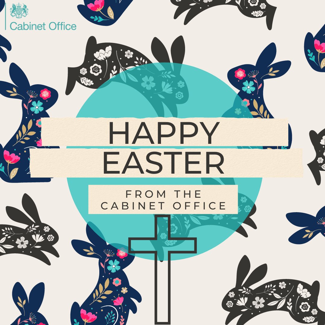 Happy Easter from the Cabinet Office 🐇