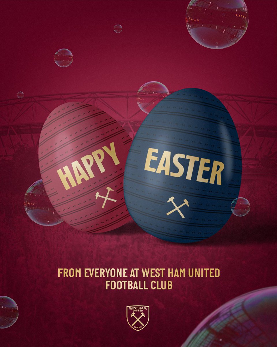 Happy Easter, Hammers! ⚒️