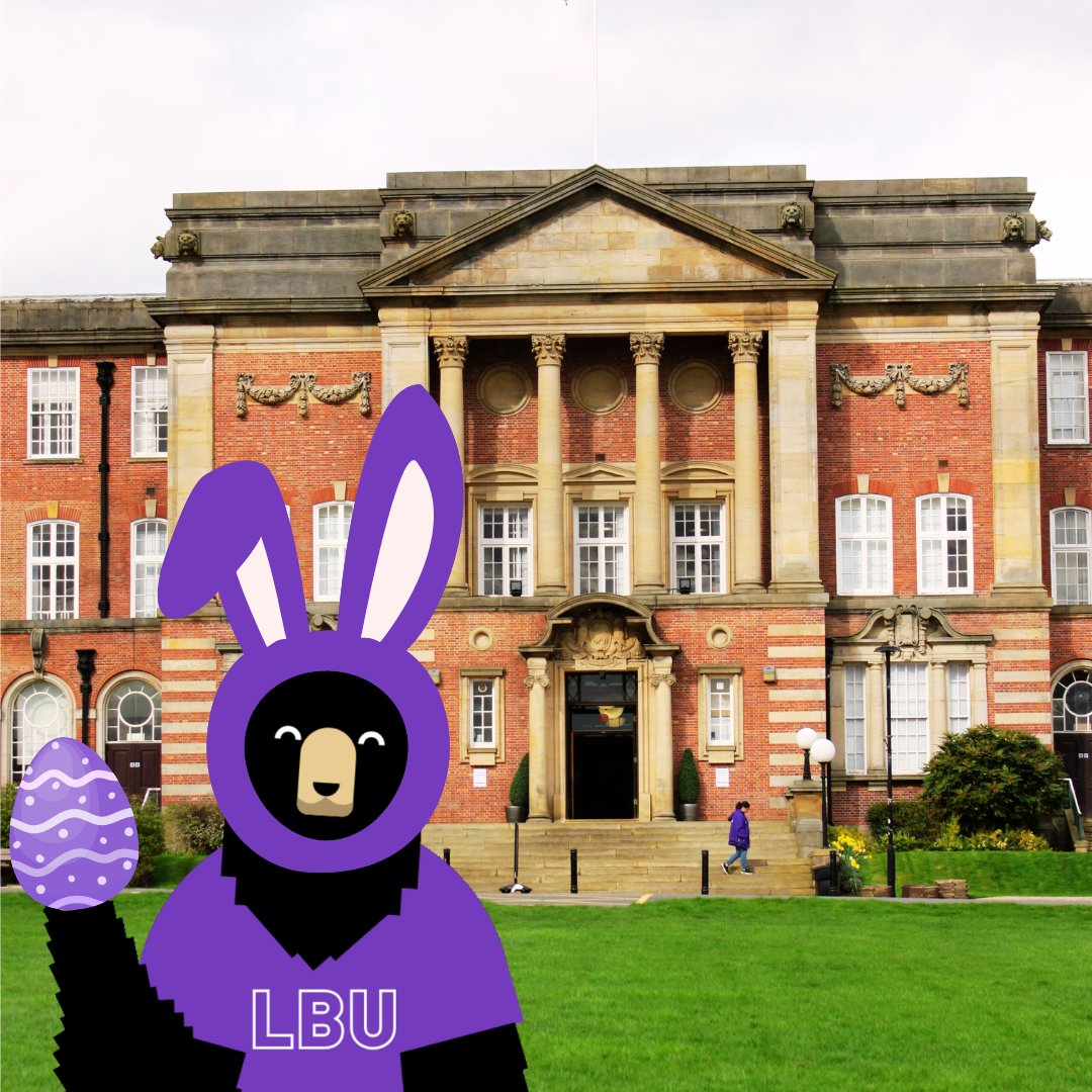 Happy Easter from Leeds Beckett! 🐰🥚 Hope you've enjoyed the long weekend and indulged in lots of chocolate like our Beckett Bear. Don't miss our last Applicant Day on Saturday 20 April! Still time to book! 📅 leedsbeckett.ac.uk/events/open-da…