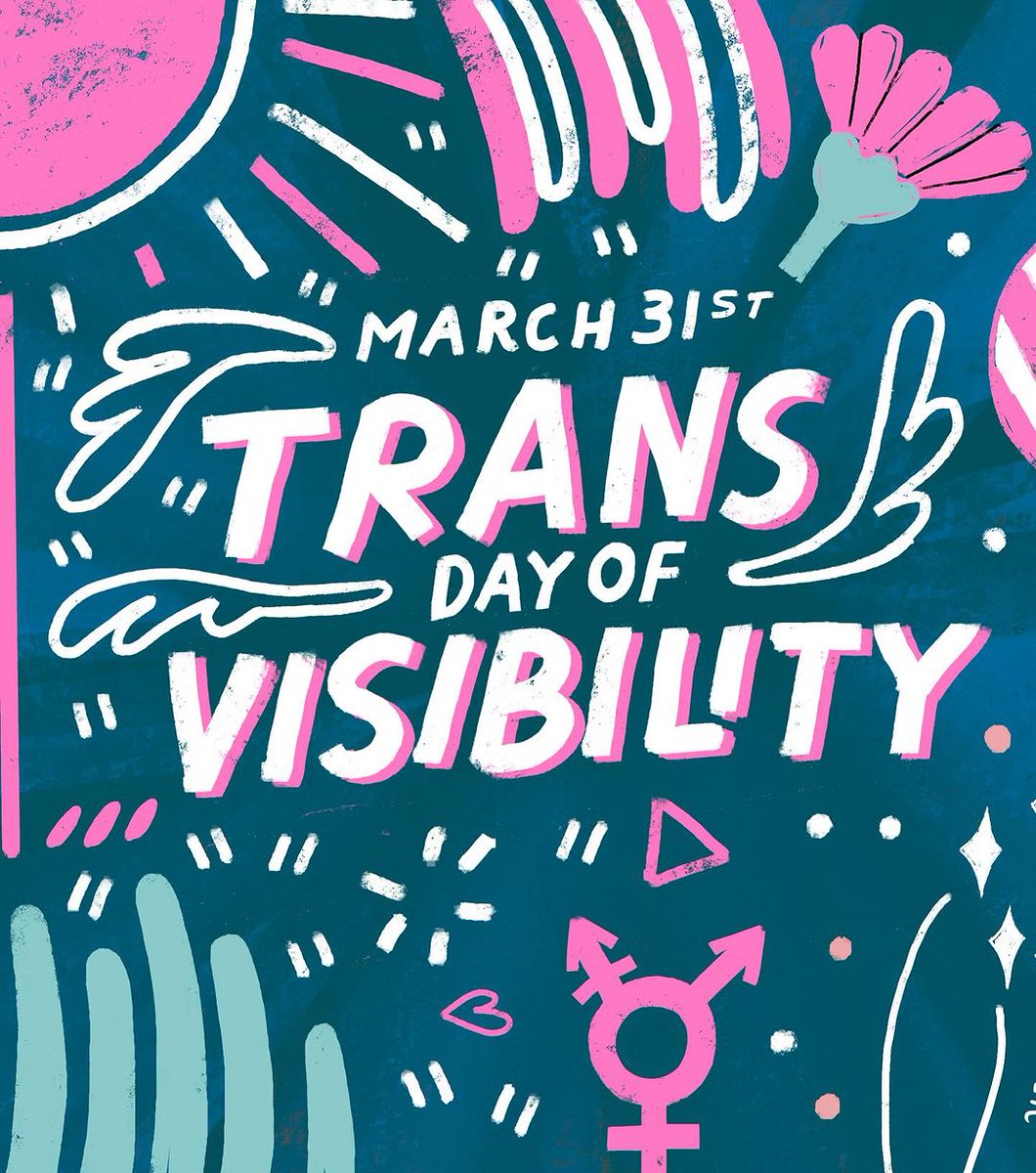 Today, we celebrate the strength & resilence of the Trans+ community & fight for a world where everyone can live authentically & without fear. Art by @theFoxFisher #TransDayOfVisibility #TDOV #FVT2024 #NoFootballWithoutTheT