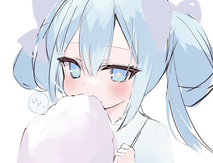 「1girl cotton candy」 illustration images(Latest)