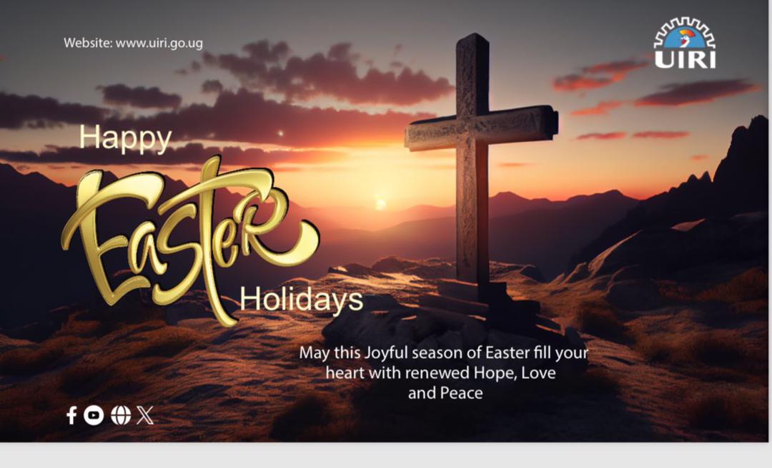 Happy Easter Uganda. #EasterSunday #Easter @GCICUganda @GovUganda @GloriaMuri70173 @LynnUg3 @STIsecretariat @CatholicRelief @CatholicOnline @StateHouseUg