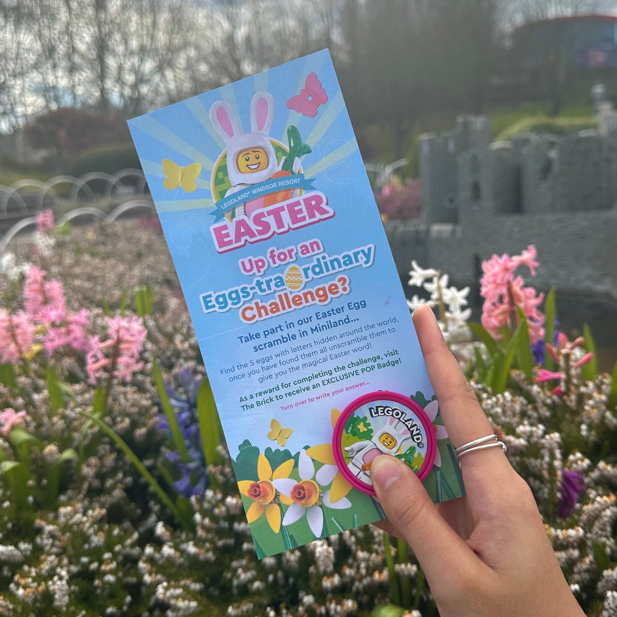 Happy Easter! 🐣🌷 Who's spending the day with us at the Resort?! 💐 Book now: legolandwindsor.visitlink.me/NcgMnm #LEGOLANDWindsor #LEGOLAND #LEGO