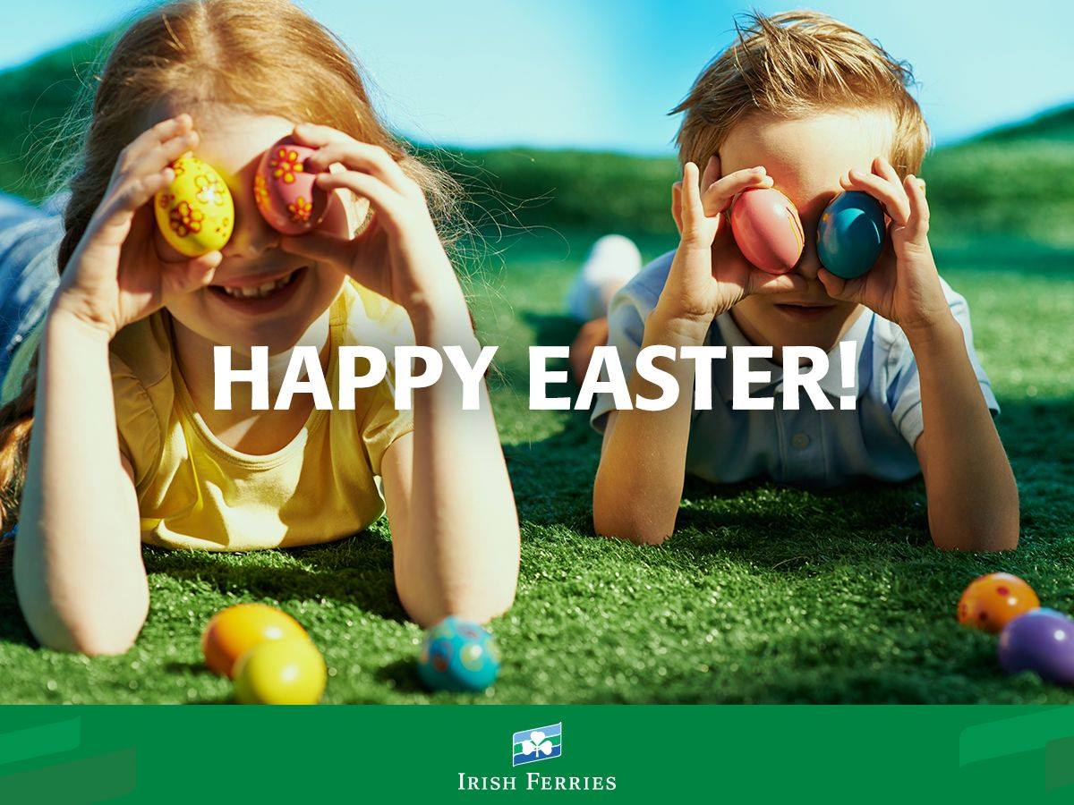 Wishing you and your family a Happy Easter from all of us at Irish Ferries! #SeaTravelDifferently