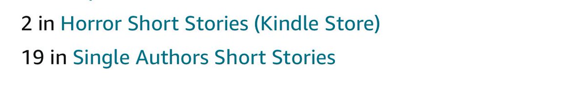 Happy Easter! If you’re a pagan, or of no particular denomination - good morning! Meant to screenshot the incredible success of Human Tenderloin hitting #1 in horror short stories yesterday. But here it is at #2. Still FREE today! Grab it quick! amzn.eu/d/bospTLd
