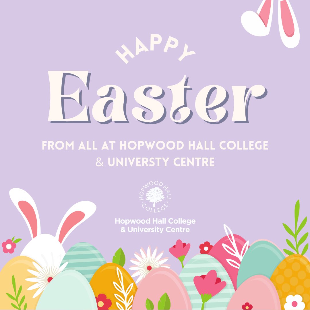 Happy Easter from all at #TeamHopwood! We hope everyone has a lovely and restful Easter Break. Enjoy your celebrations! Don’t forget term starts again on Monday 15th April - see you then!