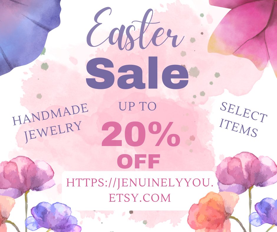 EASTER SALE on NOW #JenuinelyYou #handmade #crystaljewelry #iridescent #sparklyjewerly  #beautiful #giftforher #Etsy #chokernecklace #crystalbracelet #Easter #sale #pretty jenuinelyyou.etsy.com