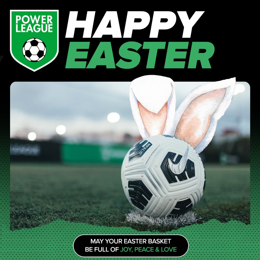 Crack open those Easter eggs like you're cracking open a defence. Here's to a day of chocolate in one hand and a football in the other.