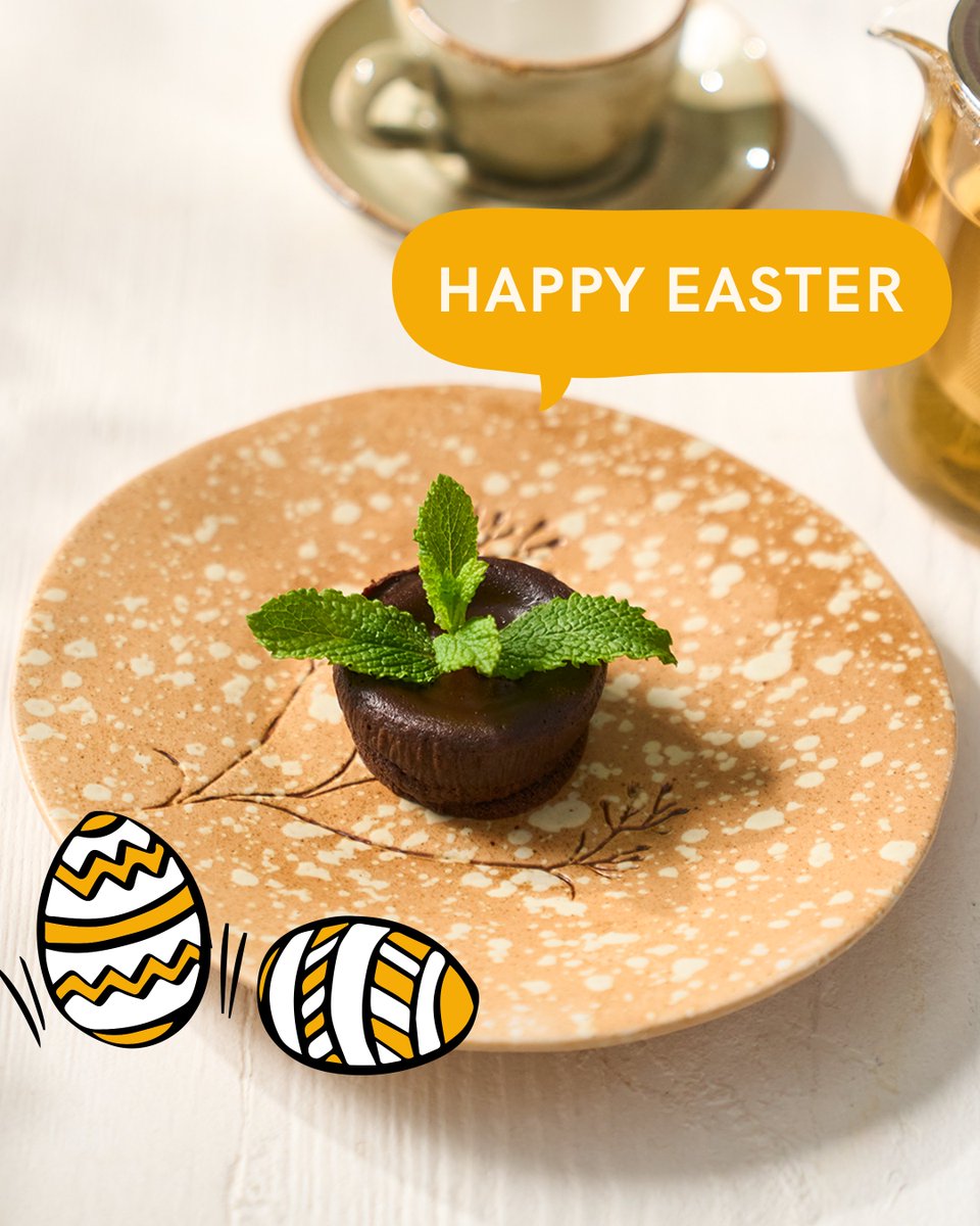 Happy Easter! 🐰 This Easter, satisfy your sweet tooth with one of our mouth-watering desserts, like our Melting Heart Chocolate Dessert - a warm, gooey treat for when only chocolate can hit the spot.