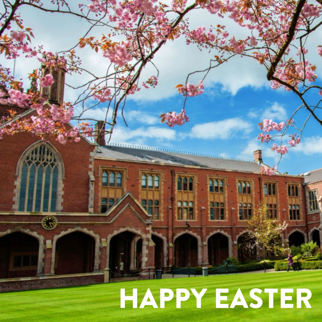 Happy Easter to all of our students, @QUBstaff, @QUBAlumni and global family who are celebrating today. #LoveQUB #HappyEaster #Easter