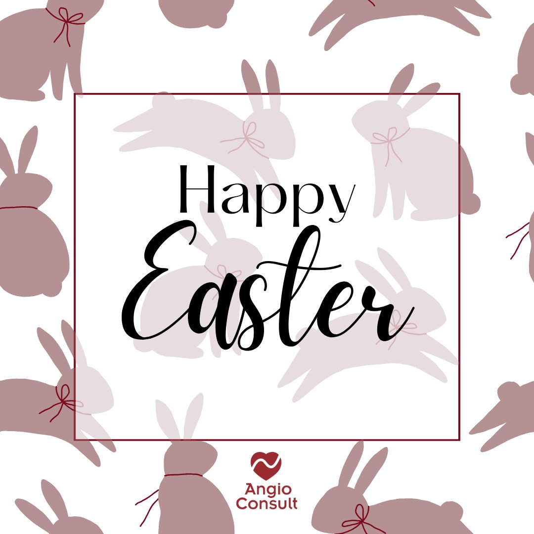 AngioConsult's tweet photo. 🐰🌼 Happy Easter! 🌼🐰

The entire team at Angio Consult GmbH wishes you a joyful Easter filled with love, laughter, and cherished moments with your loved ones. 🌷

#HappyEaster #EasterJoy #AngioConsult 🐣 https://t.co/zyIqHfNNF4
