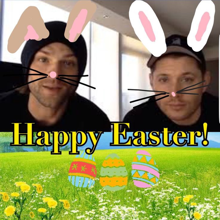 jackyharder's tweet photo. Happy Easter Love, @JensenAckles ❤️🐇 and @jarpad  ❤️🐇 
We wish you a happy holiday with your loved ones.
May the coming days be full of joy, love and warmth. ❤️🐇🐣🥚 💐❤️
#jensenackles #jaredpadalecki #spnfamily  #happyeaster #acklesfamily #padaleckifamily https://t.co/ruZTZvtVKH