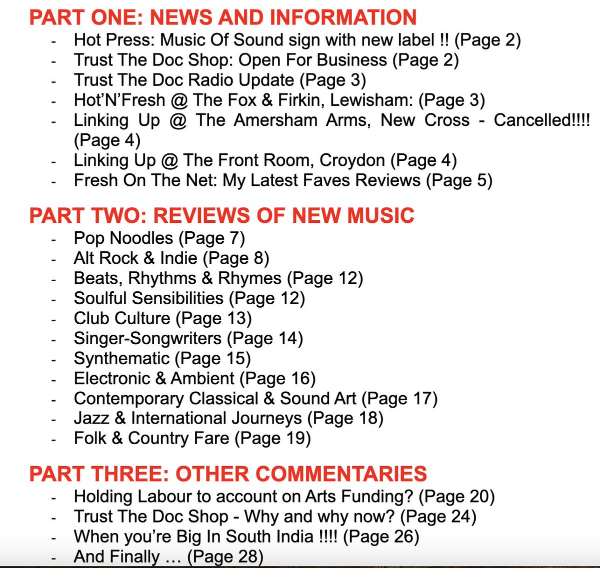 @FrancescaLewis5 @yodashe @saermusic @aliceheartshine @rumbleskulls @EmilyBreeze11 @TerryNaylor19 @TheJoJoManBand @TheOuters @lippice @HappyDustGang @Def_Robot @ShounShounUK @barbaratheband2 @paulfcook @M_A_C_H_I_N_A_x @BrokenBearBand @yxlayo @YOSHEROSE @ConsciousRoute @LucyWroe @ChrisBodMusic @arpraxis @jarvbone @keelinmusic @IH_singwithsoul @thesubtheory @SkinnyboyTunes @CourtElbrook ... + Ed 90 #TrustTheDoc is published ft: #Evenlode @madilhardis @SimeonWalker @TonyNjokuMusic @cdavismusic @lizhankscello #FatSuit #LeroyHorns @jimenafama #Meller @JPascoeMusic @FLouiseMusic + lots more demerararecords.com/trust-the-doc