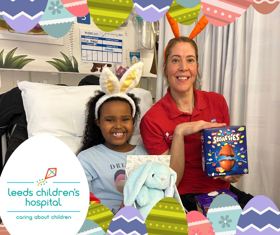 Happy Easter to our patients, families and colleagues! Thank you for all the wonderful donations we have received for patients and to our amazing charities including @LDShospcharity and @millie_charity. Thank you to our colleagues working hard over the weekend 🐰