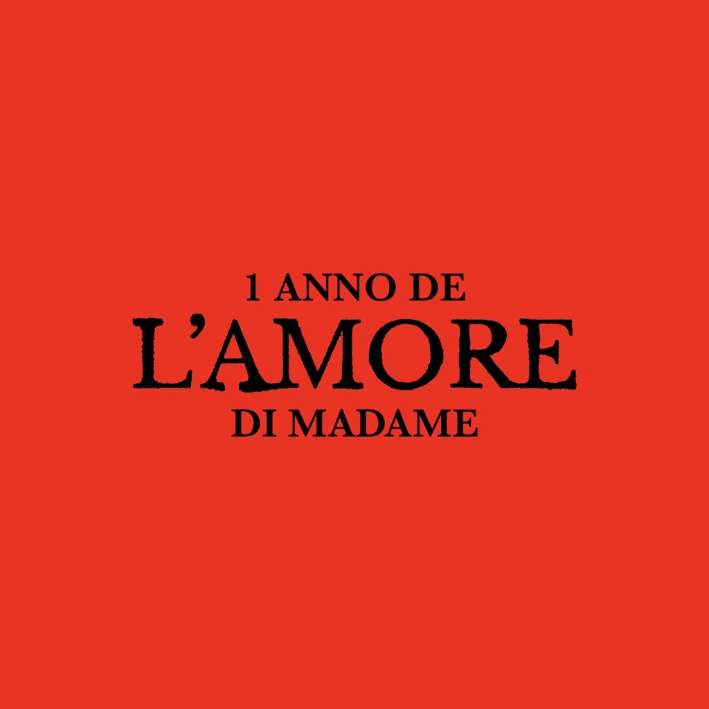 Un anno fa usciva “L’AMORE” di @sonolamadame1 ❤️ In un anno Madame ha portato amore e “L’AMORE” ovunque, e ne ha ricevuto tantissimo. Abbiamo raccolto alcuni momenti speciali qui instagram.com/p/C5LEO7as6MB/… Anche dopo un anno, viva L’AMORE!