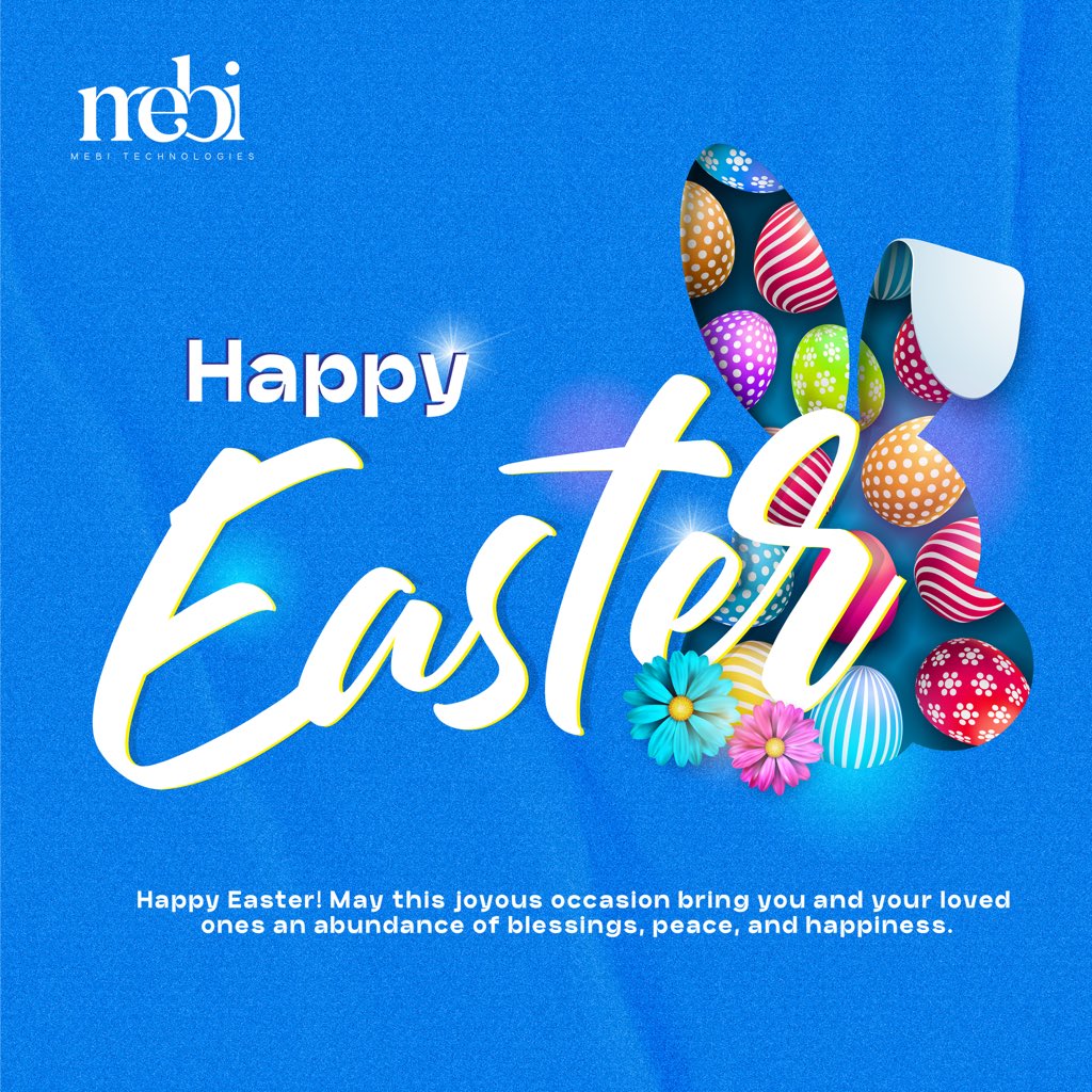 mebitech1's tweet photo. Easter: where hope hatches, love blooms, and blessings overflow. Wishing you a hoppy Easter filled with joy and renewal✝️❤️ https://t.co/ZUrulgWuNg