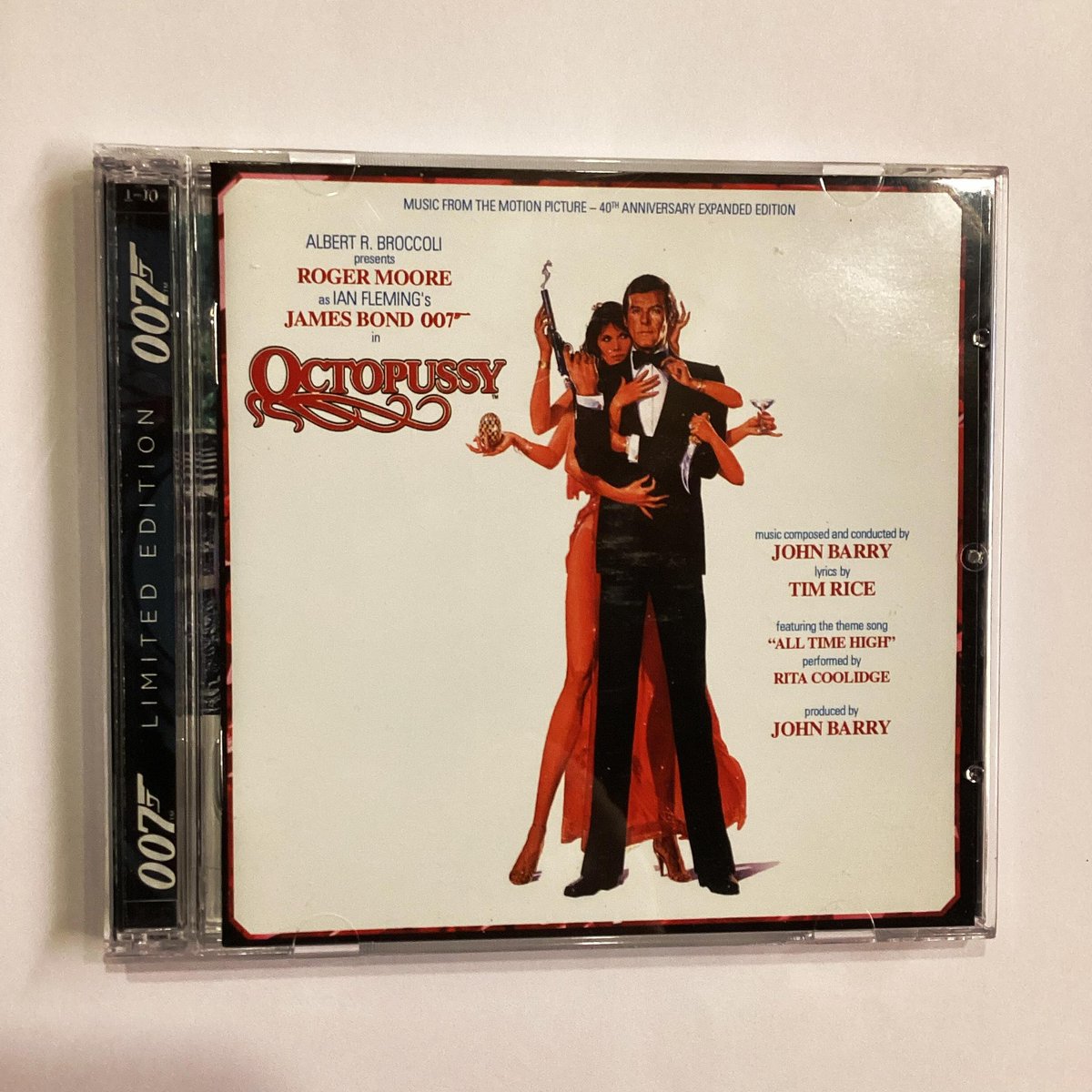 ivovynckier's tweet photo. The brand new 2-CD collector's item soundtrack "Octopussy" allows you to explore John Barry's luscious, orchestral James Bond music.
#johnbarry #jamesbond #ianfleming #filmmusic #soundtack #Orchestra #cd #movie #movies #film #films #composer #music #musician #musicians https://t.co/WhTW0KEnfS