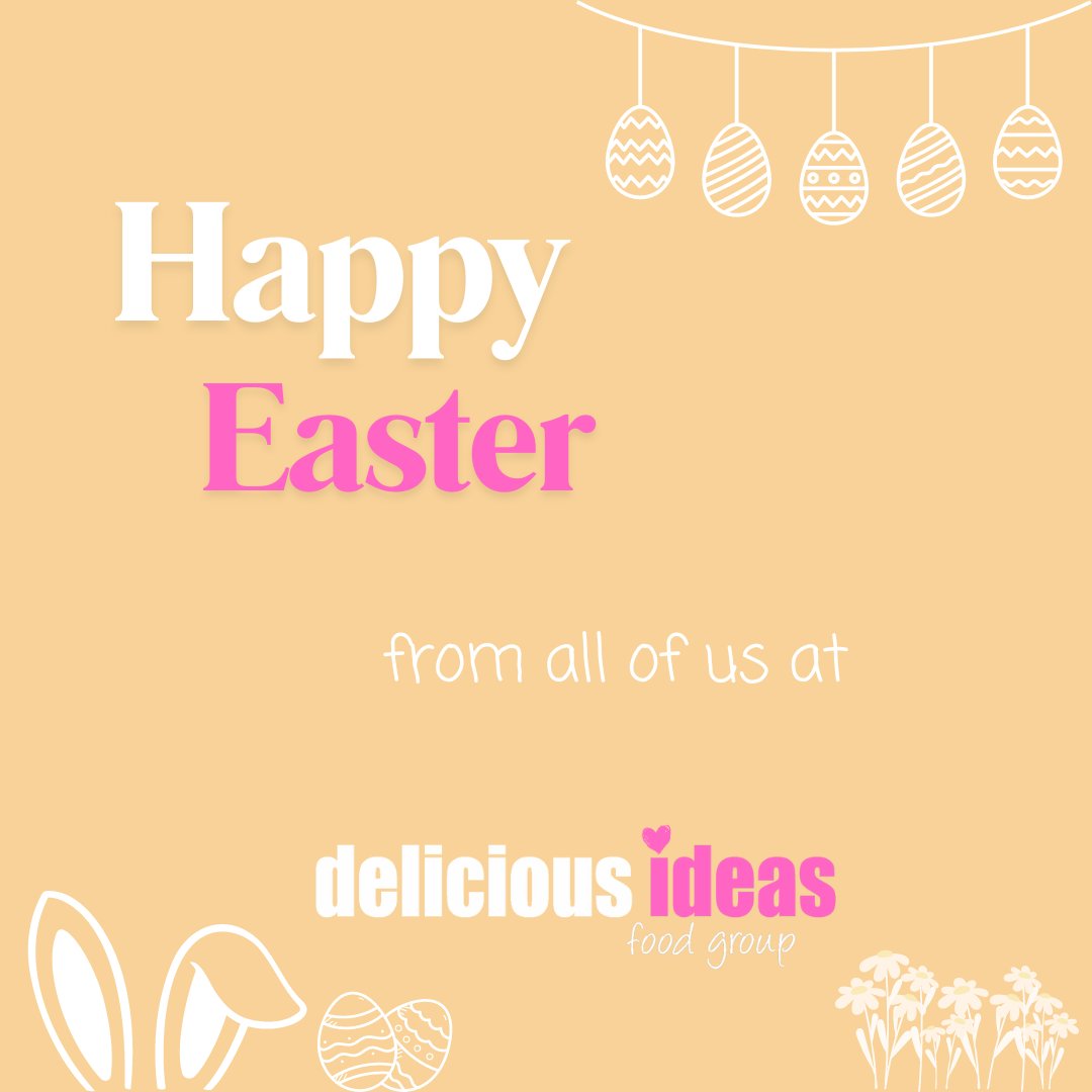 Happy Easter from all of us at Delicious Ideas Food Group! 💜 Did you know Easter eggs have medieval origins. They date back to Medieval Europe and symbolise fertility and rebirth in many cultures around the world. We hope everyone has a lovely Easter 🐇🌷🥚 #easter2024