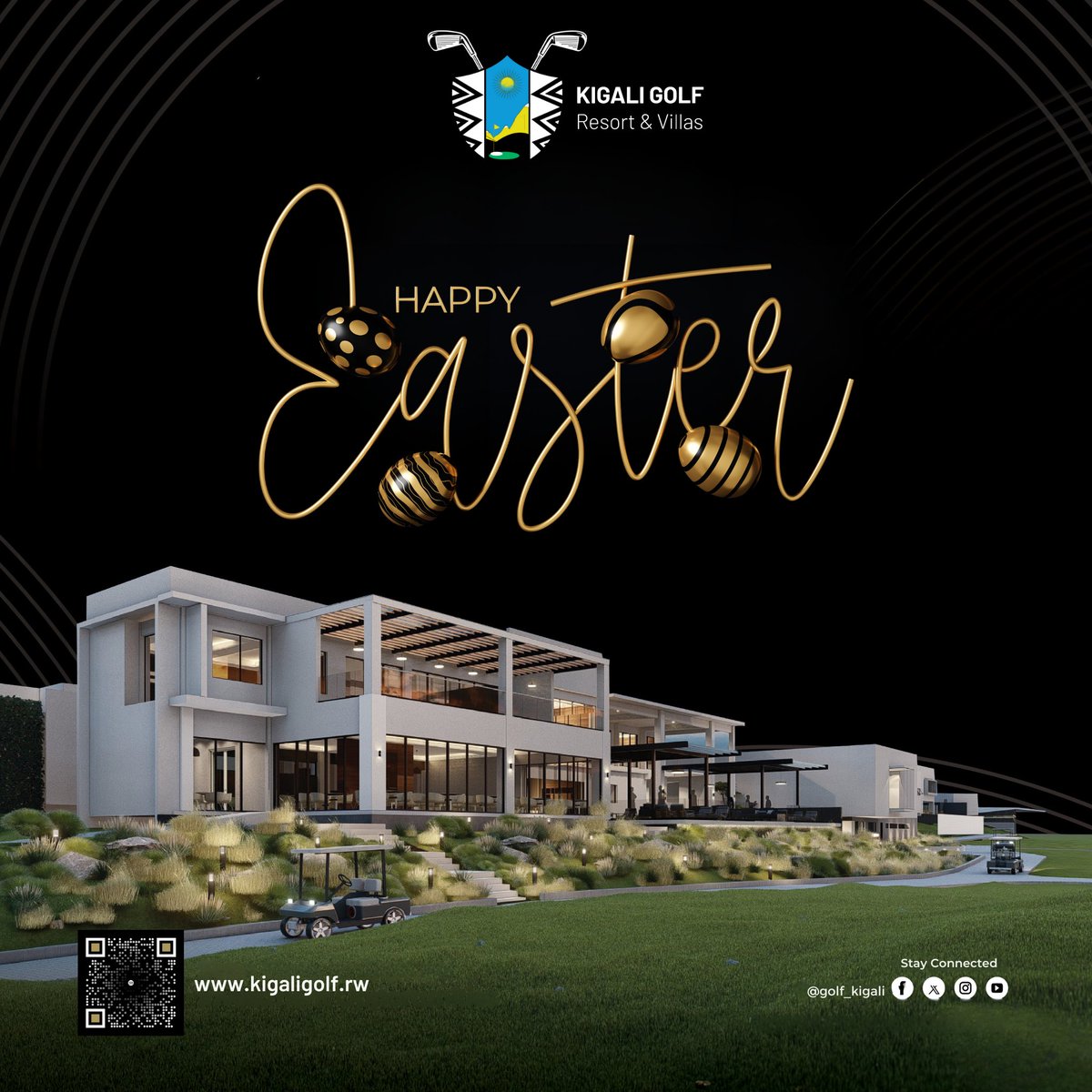 Happy Easter #KigaliGolfResortandVillas