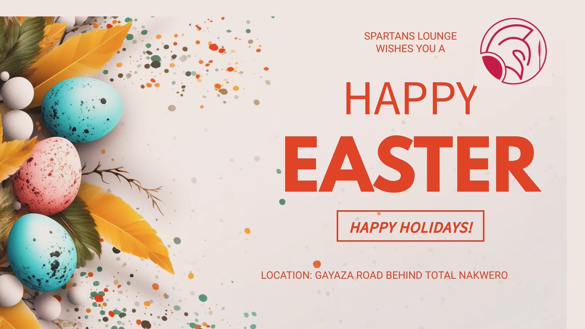 SpartansBar's tweet photo. Happy Easter from Spartans lounge🎊 https://t.co/kQe3bOdI1u