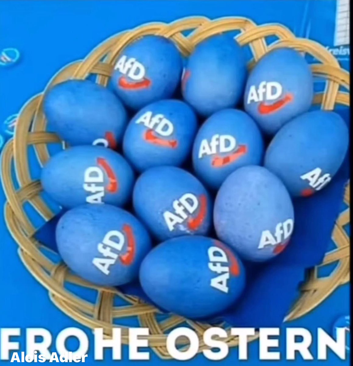 Frohe Ostern euch allen 🪺🐣

#NurDieDummenHassenDieAfd