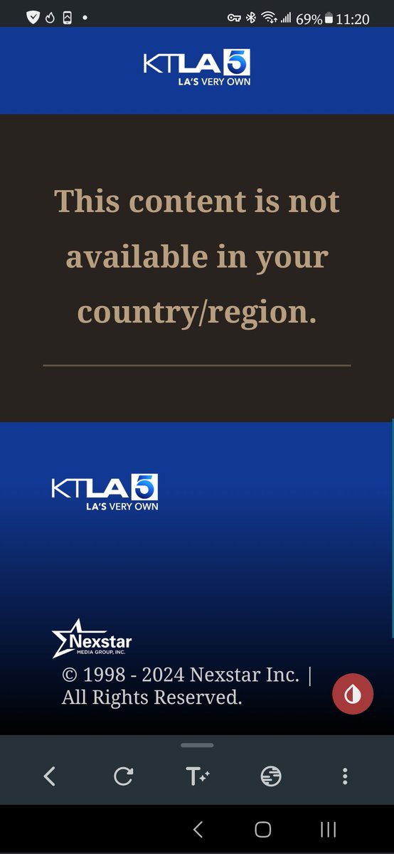 AlsoAdrian's tweet image. Oh, so that's how it feels like not having things available I am based on my IP address.