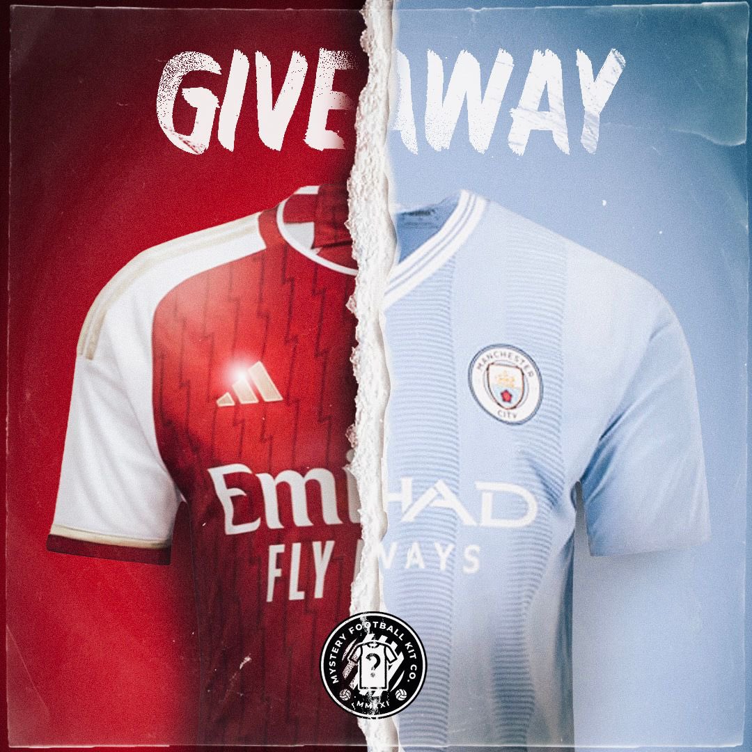 Giveaway 🚨🚨🚨 If a goal is scored in the Man City vs Arsenal game we’ll giveaway a mystery kit ⚽️🎁 To enter follow us and @Kallum412 Repost this ♻️ Good luck 🤞 Winner announced tomorrow ⏰