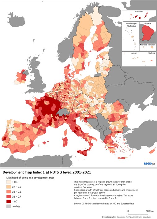 rodriguez_pose's tweet image. The #DevelopmentTrap refers to areas facing structural challenges to regain their previous economic dynamism.
These areas also underperform in terms of income, productivity &amp;amp; employment compared to their national and European peers.
doi.org/10.1080/001300…
ec.europa.eu/regional_polic…