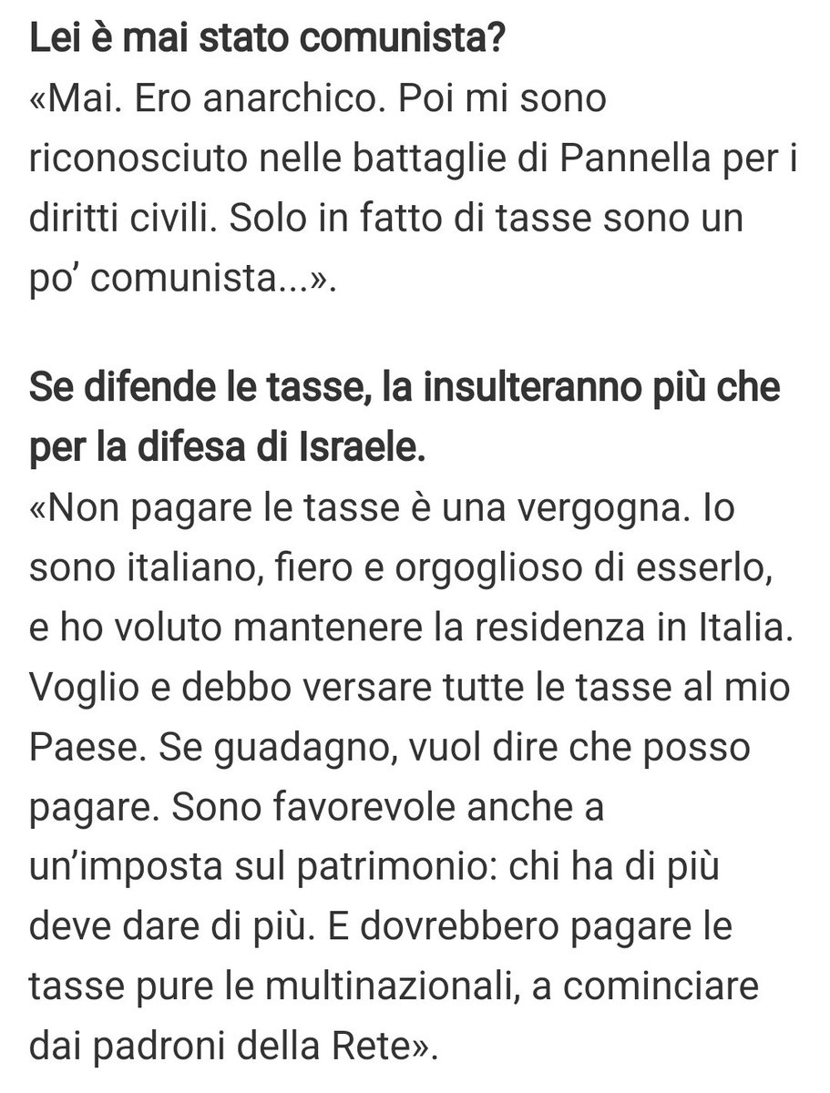 Intervista spericolata di Vasco Rossi...fyi <a href="/DD_Forum/">Forum Disuguaglianze Diversità</a> <a href="/OxfamItalia/">Oxfam Italia</a> <a href="/MasloMisha/">Mikhail Maslennikov</a> <a href="/MorelliSal/">Salvatore Morelli</a>