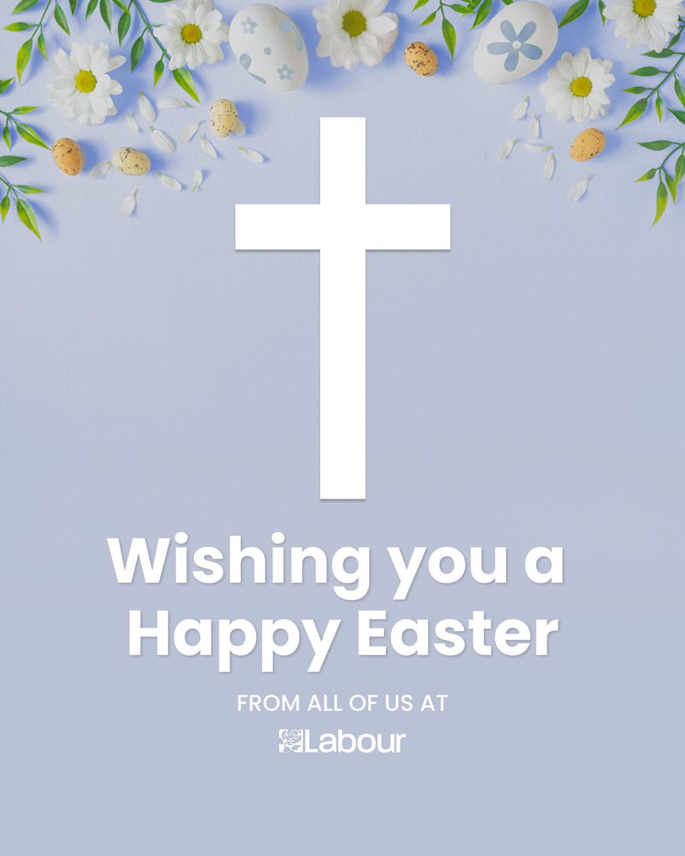 Wishing everyone a Happy Easter. Time for reflection, renewal and spending time with loved ones.
