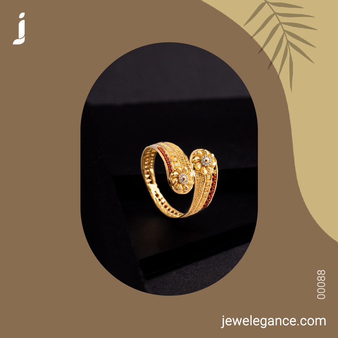 Crafted to shimmer, destined to shine...
.
Shop on  jewelegance.com/products/22k-p…
.
#myjewelegance  #jewelegance 
#ring  #22kplaingold  #ringstack