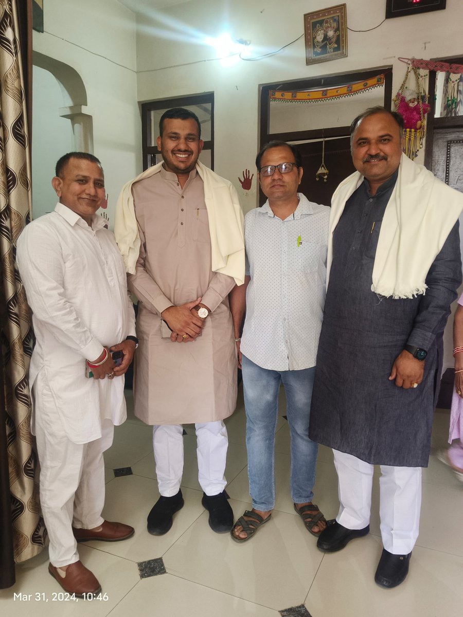 iamanojjangra's tweet photo. आज भाई नरेश जांगड़ा चेयरमैन श्रम कल्याण बोर्ड  हरियाणा और भाई हर्ष बामल जिला अध्यक्ष युवा मोर्चा बीजेपी, का जांगड़ा धर्मशाला शाहपुर में पधारने पर हार्दिक स्वागत।
जांगड़ा समाज शाहपुर नरेश जांगड़ा को चेयरमैन बनाने के लिया बीजेपी @BJP4Haryana का हार्दिक आभार प्रकट करते है। https://t.co/VjPIyPQfOD