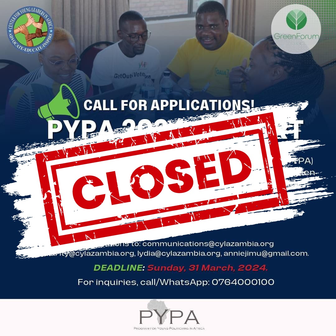 🚨PYPA 2024 Cohort Application closed🚨 Thank you to all who submitted their applications. The application window is now closed, and all submissions are currently undergoing review. Stay tuned for further updates of the shortlist for interviews. #PYPA2024 #AdvoateEducateInspire