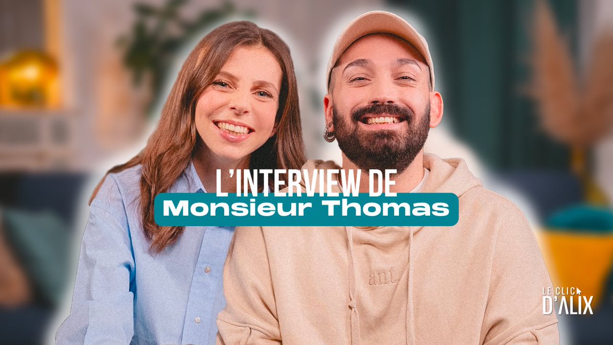 L’interview de Monsieur Thomas est en ligne 🎥 De son changement de carrière, à son harcèlement scolaire en passant par sa vision des relations … Thomas est venu se confier sur mon canap’ 🛋️⬇️ youtu.be/vZhKh0M8ebY?si…