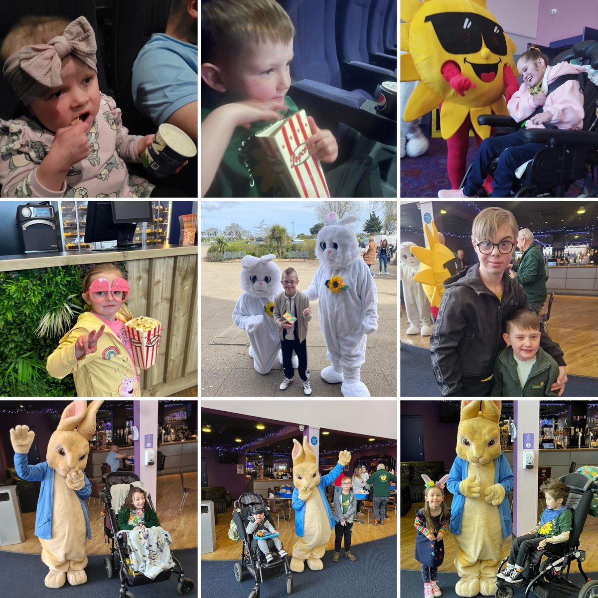 Cinema Club on 30.3.24 for children with life-limiting and life-threatening conditions.