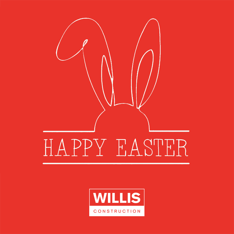 Happy Easter from all of us at Willis 🐰 

We hope you enjoy the Bank Holiday Weekend. 🐣

#EasterSunday #TeamWillis #BuildingaBrighterTomorrow