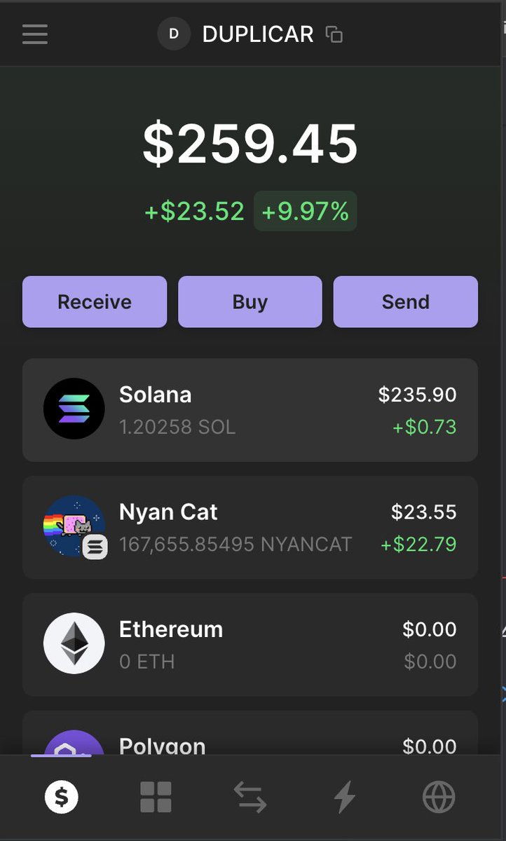 bibseebliss's tweet image. New set of tests, 1 h new fresh wallet, 1 sol initial. 
test cases?: % of mirrored txns, RT and of course copied wallet profitability reports sent by wallet team 🤓

not that is ours but i love my dupli 😜🪄 @Arcaneincnft 

#bestteam #CopyTrading #duplicar
