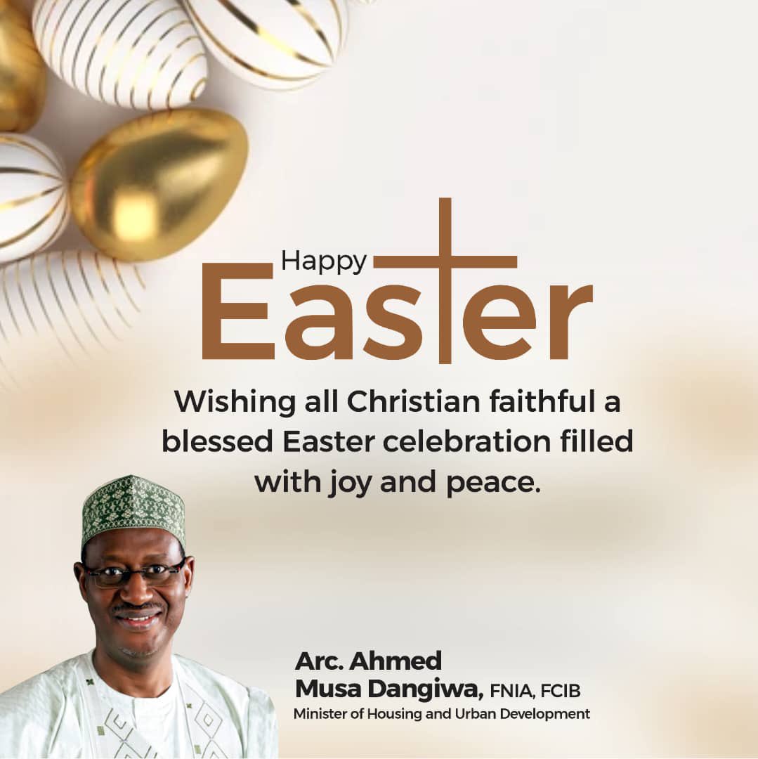 Happy Easter to all Christian faithful. May the celebration strengthen the bonds of unity and increase our faith and belief that our country will overcome all challenges and prosper.