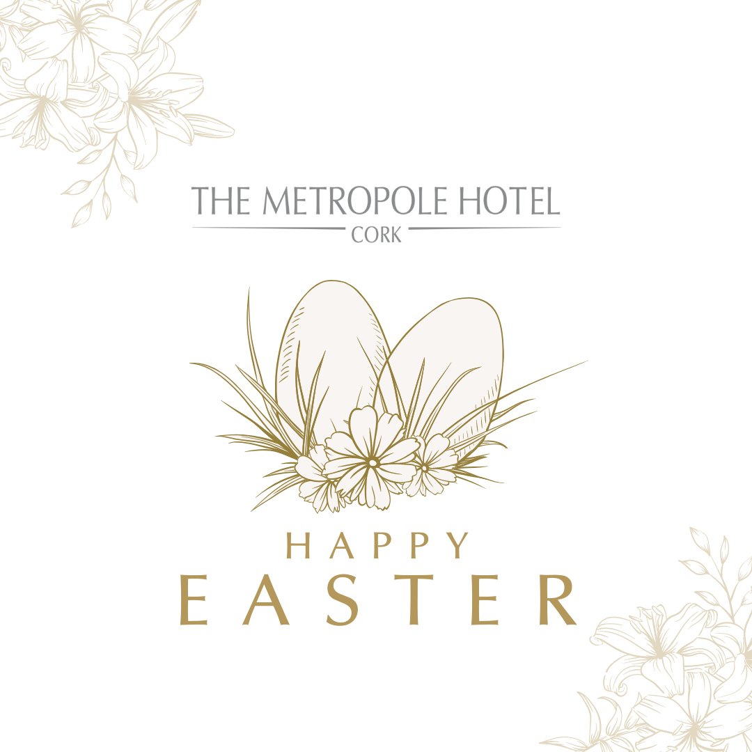 Wishing you all a delightful and relaxing Easter from all of the team at The Metropole Hotel 🐣✨ #Easter #HappyEaster #Cork #TheMetropoleHotel