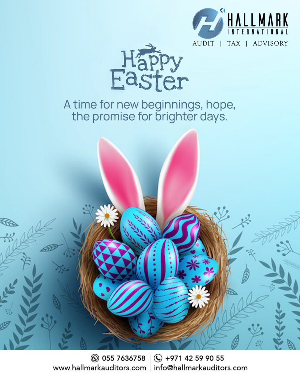 May this Easter bring new beginnings and endless blessings to you and your loved ones. Happy Easter! 

#happyeaster2024 #happyeaster #HappyEasterDay #HappyEasterSunday #easter #easterbunny #eastereggs #easterweekend #easterholidays #EasterHolidays2024
