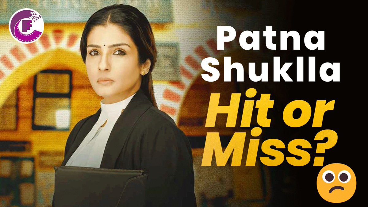 #MovieReview of #PatnaShuklla 
Featuring #RaveenaTandon, #Manavvij #Satishkaushik and others 
Directed by: #VivekBudakoti
youtu.be/8A4zWxk_6RQ?si…