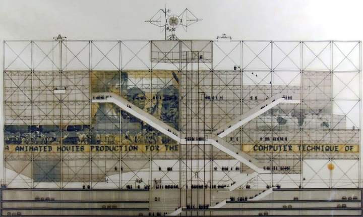 ...un buen día para volver a recordar a
Renzo Piano & Richard Rogers...
Centre Pompidou, facade elevation... competition entry 1971
#architecture #arquitectura #drawing #elevation #Competition #Pompidou #RichardRogers #Rogers #RenzoPiano #Piano