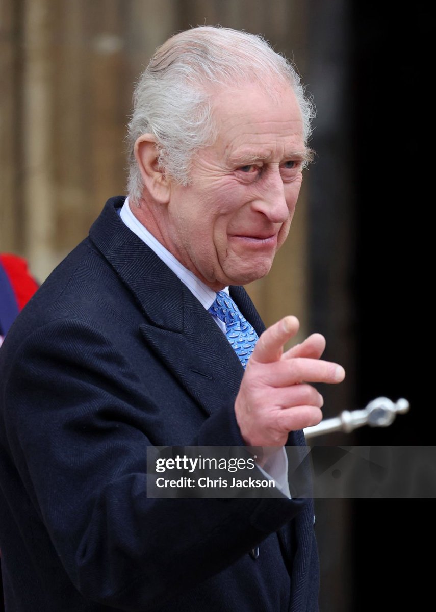 Great to see King Charles attending the Easter Sunday Service in Windsor today