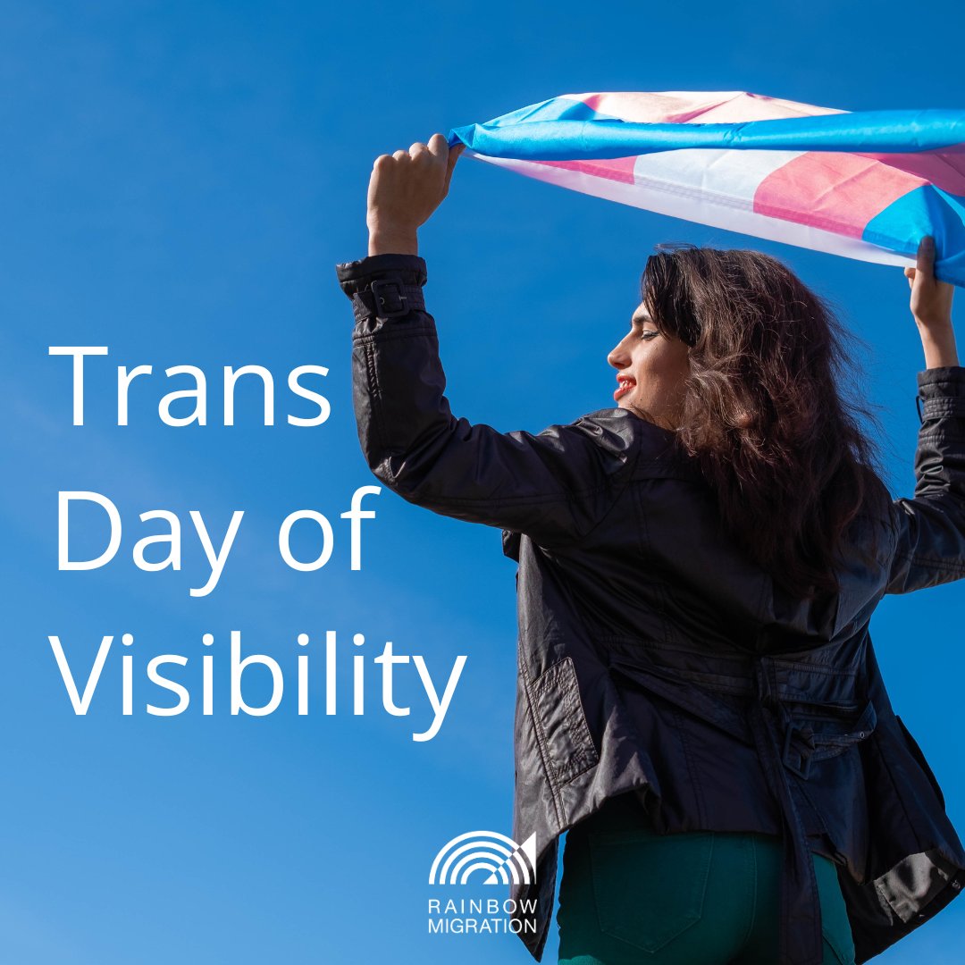 #TransDayofVisibility marks a time to celebrate trans and non-binary people, to raise awareness of the discrimination faced by the community and to show support for the #trans community.