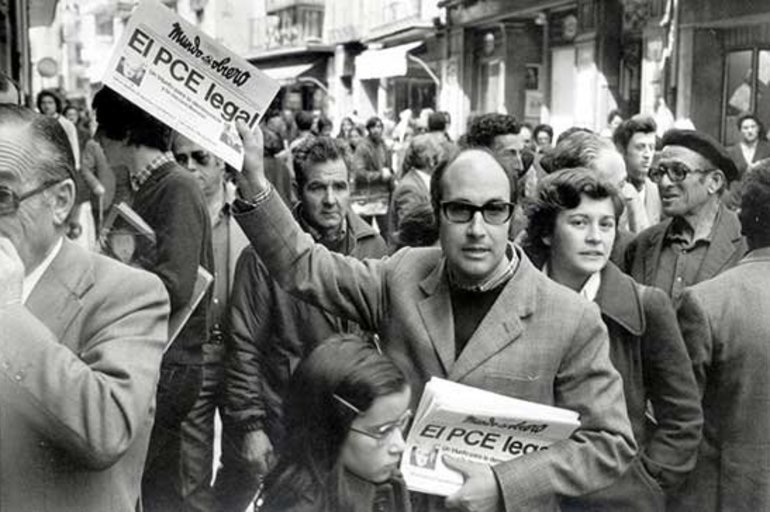 #TalDiaComAvui de 1977 el Partit Comunista d'Espanya era legalitzat després de quasi quaranta anys de clandestinitat. Honor i glòria a tots i totes les comunistes que van lluitar contra el feixisme i la dictadura!