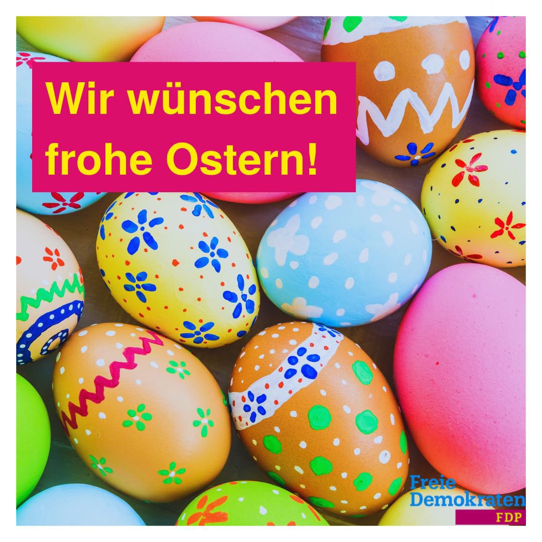 Die FDP Bremen wünscht allen ein frohes und friedvolles Osterfest. #Ostern #FDPBremen
