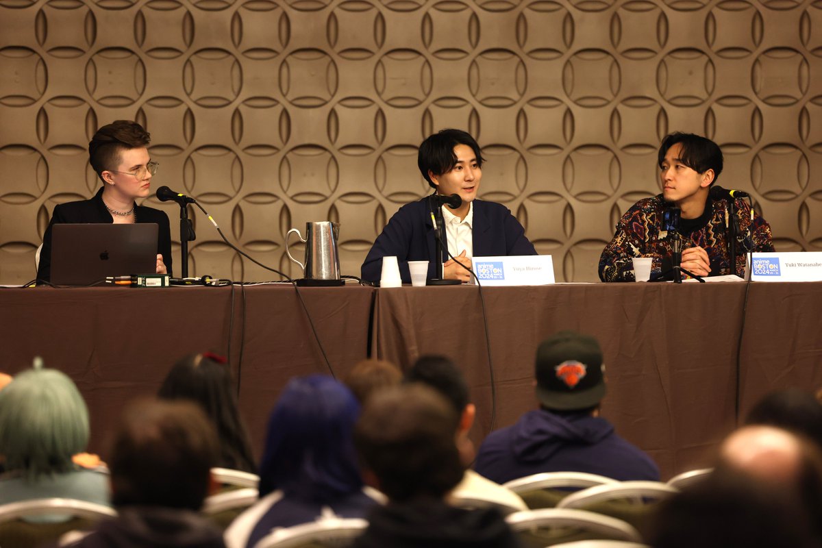 ⛓️' Chained Soldier' Panel @AnimeBoston⛓️ Thank you to all who joined the 'Chained Soldier' Panel featuring Yuya Hirose, voice of Yuuki Wakura & Yuki Watanabe, producer! Keep enjoying Anime Boston to the fullest! #HidiveBoston #AnimeBoston #ChainedSoldier