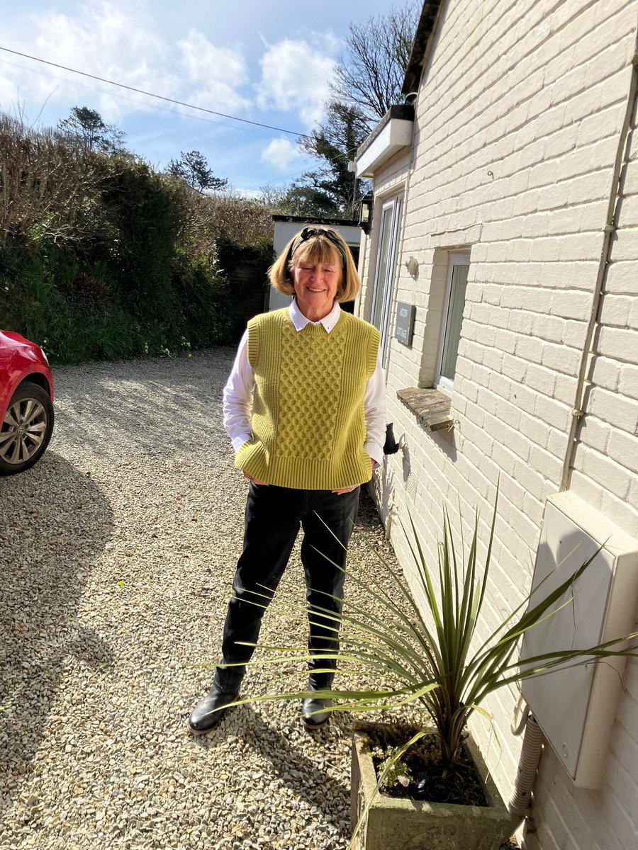 77 year old Mum at home in Devon right now
