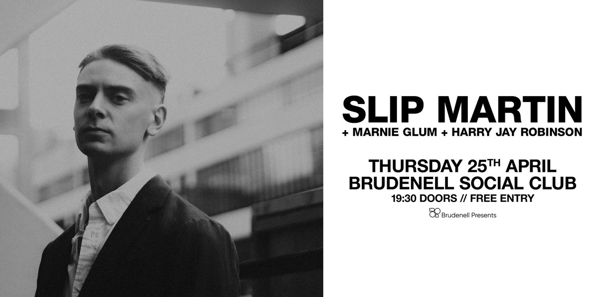 What are you up to on 25th April? Coming to see a hat-trick of amazing local artists all for free? 👀

@SlipMartin launches his new EP, 'Wallflower' alongside Marnie Glum & @HarryJayRob🫡

Free tickets below!👇

➡️ bit.ly/SlipMartin-Lds